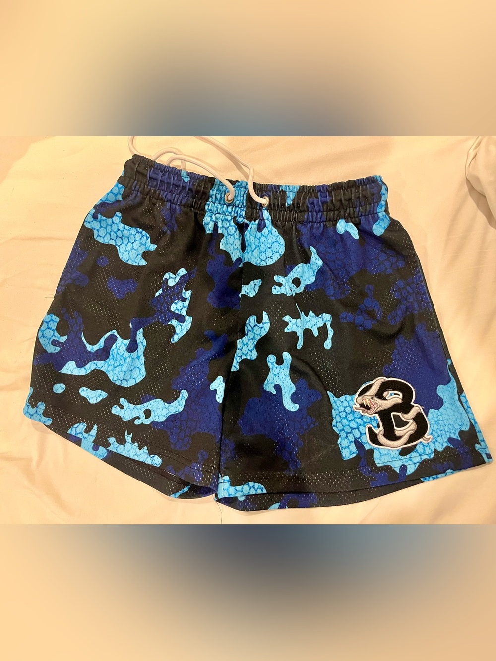 BKTSQD Men's Athletic Camo Shorts